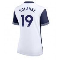 Tottenham Hotspur Dominic Solanke #19 Fotballklær Hjemmedrakt Dame 2024-25 Kortermet